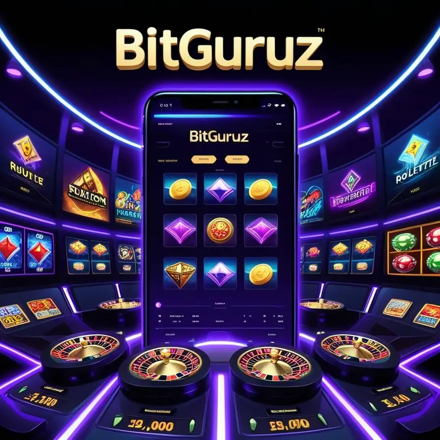 BitGuruz casino main visual